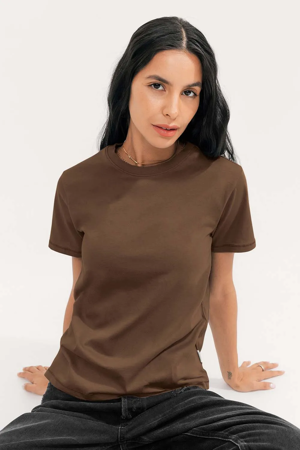 Relaxed Crew Neck T-shirt Bundle (Macademia)