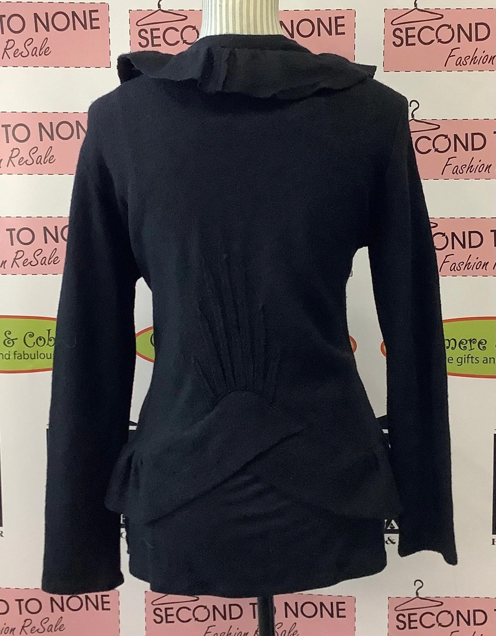Ruffle Curve Blazer (S)
