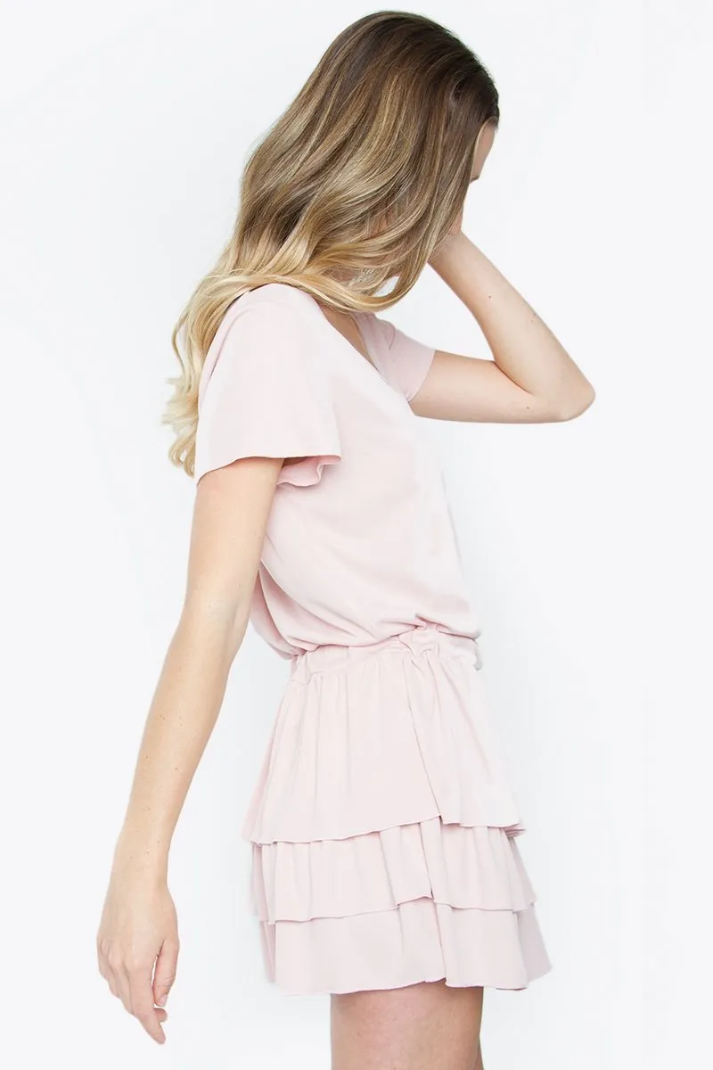 Sela Ruffle Knit Dress