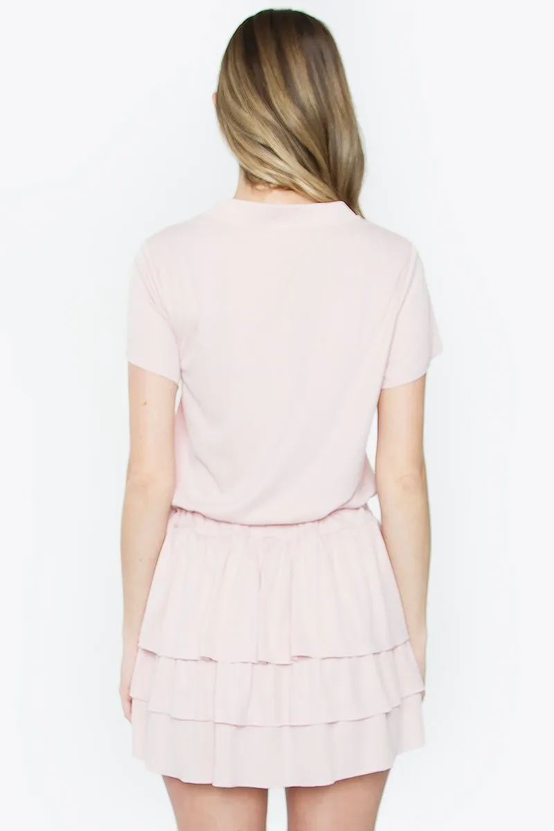 Sela Ruffle Knit Dress