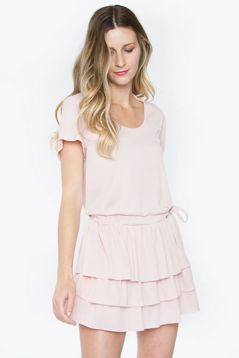 Sela Ruffle Knit Dress