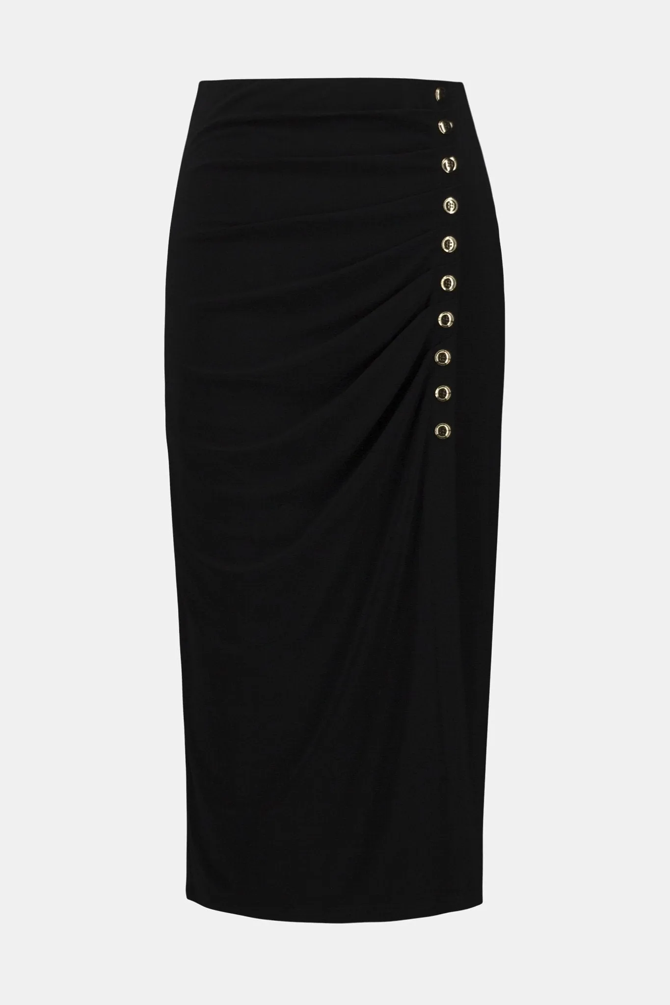 Silky Knit Pull-On Pencil Skirt