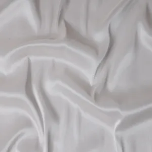 Silver Silk Lamé Fabric, 110 cm Wide, Made in South Korea-D21014