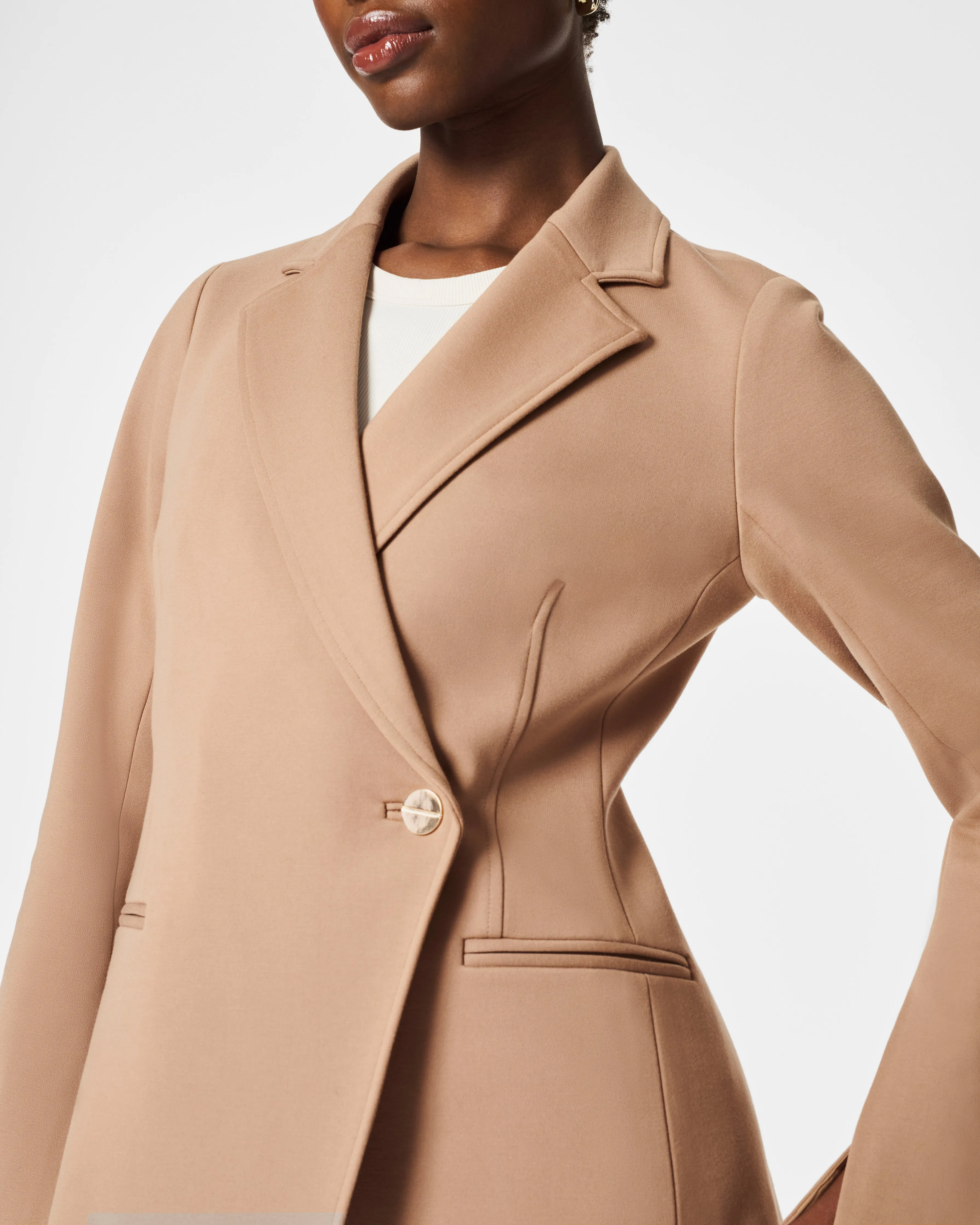 SPANX® Ponte Asymmetrical Blazer