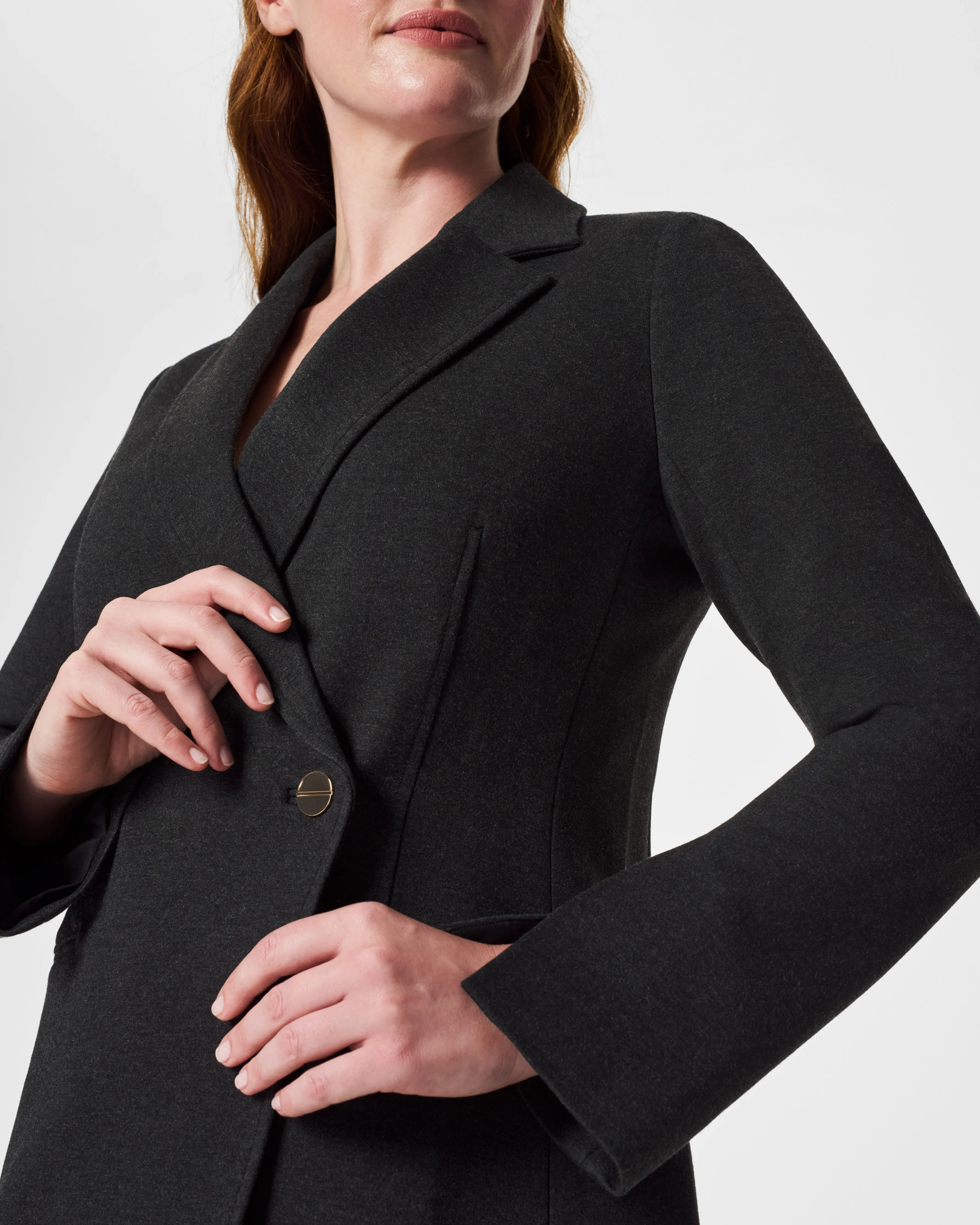 SPANX® Ponte Asymmetrical Blazer