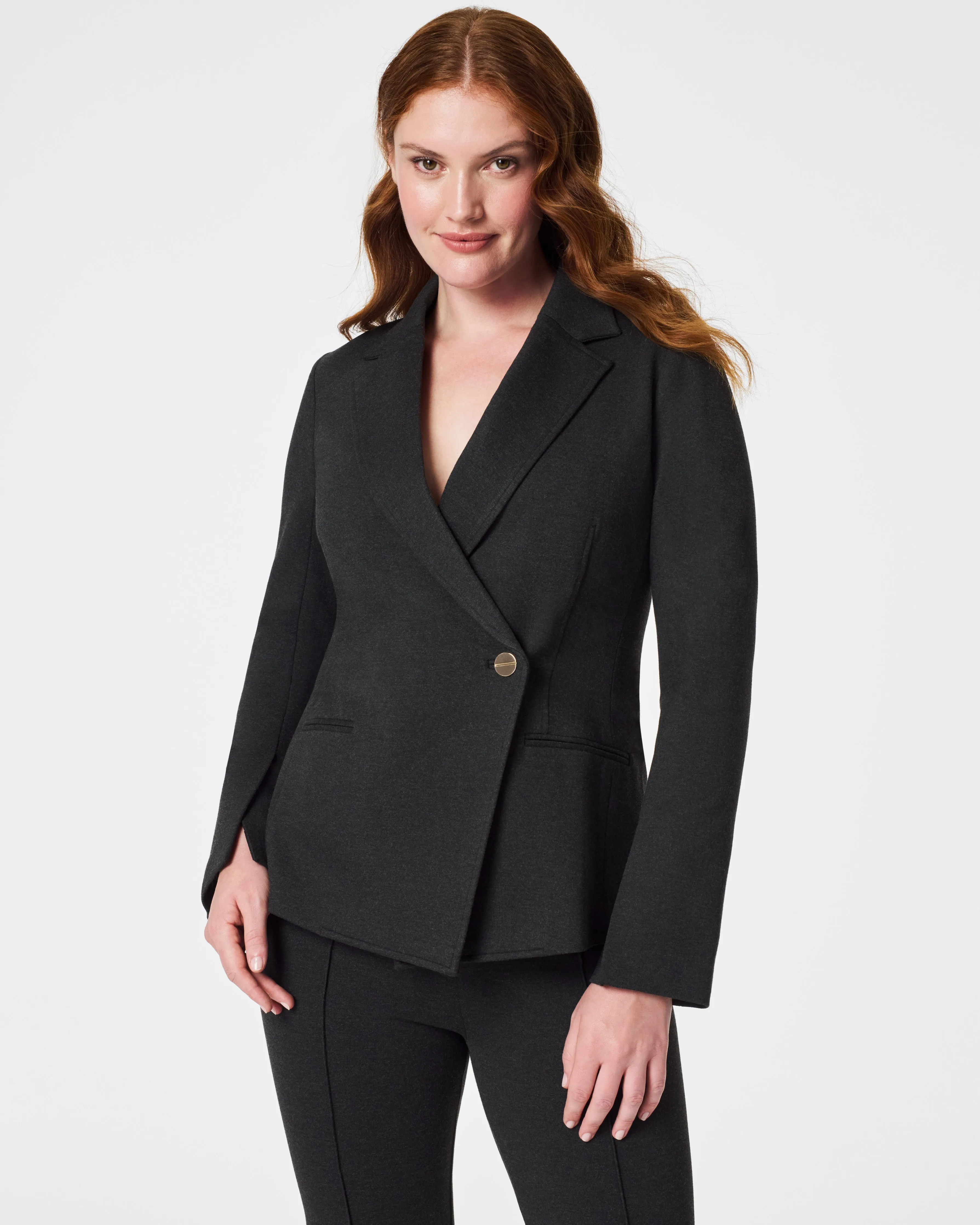 SPANX® Ponte Asymmetrical Blazer
