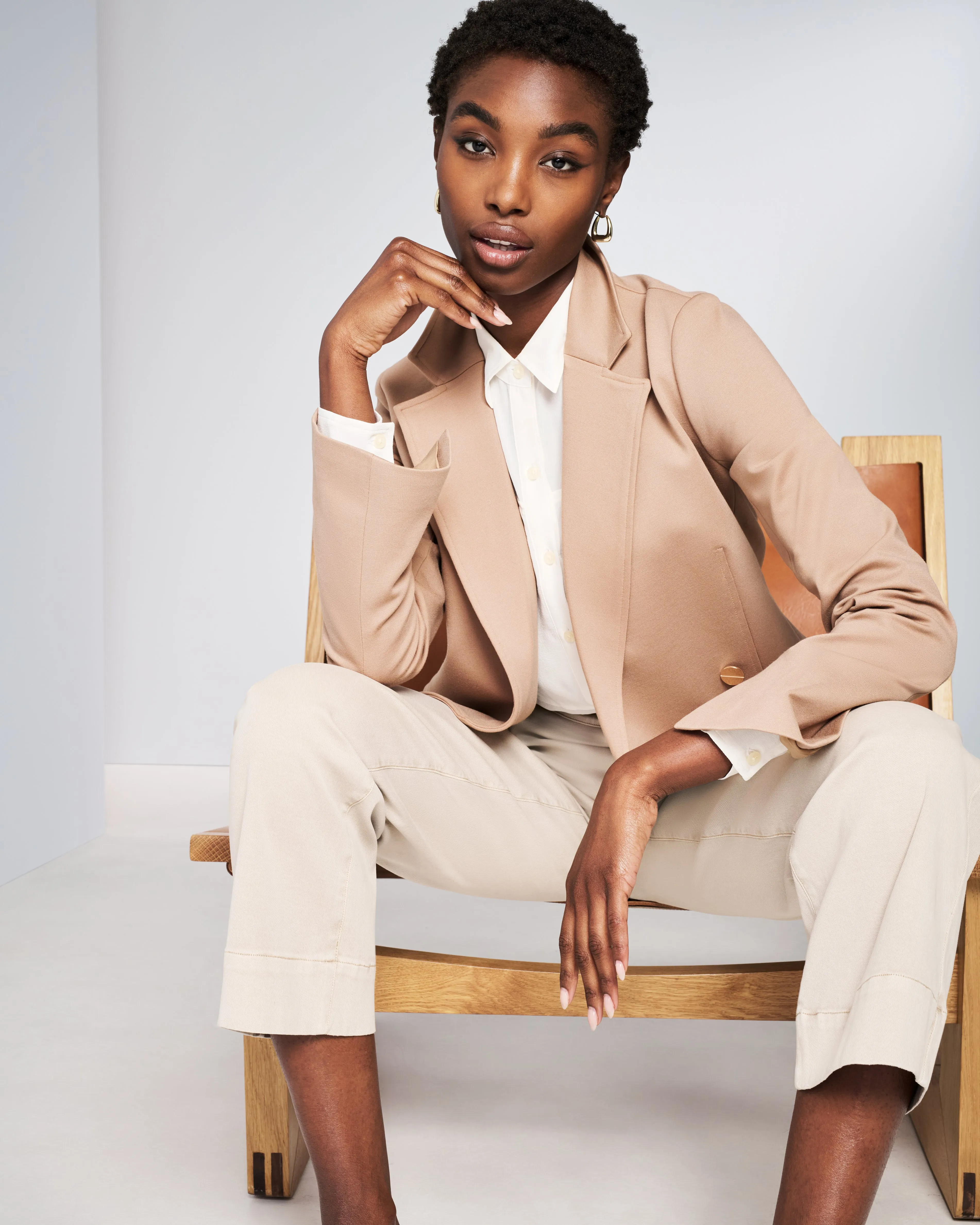 SPANX® Ponte Asymmetrical Blazer