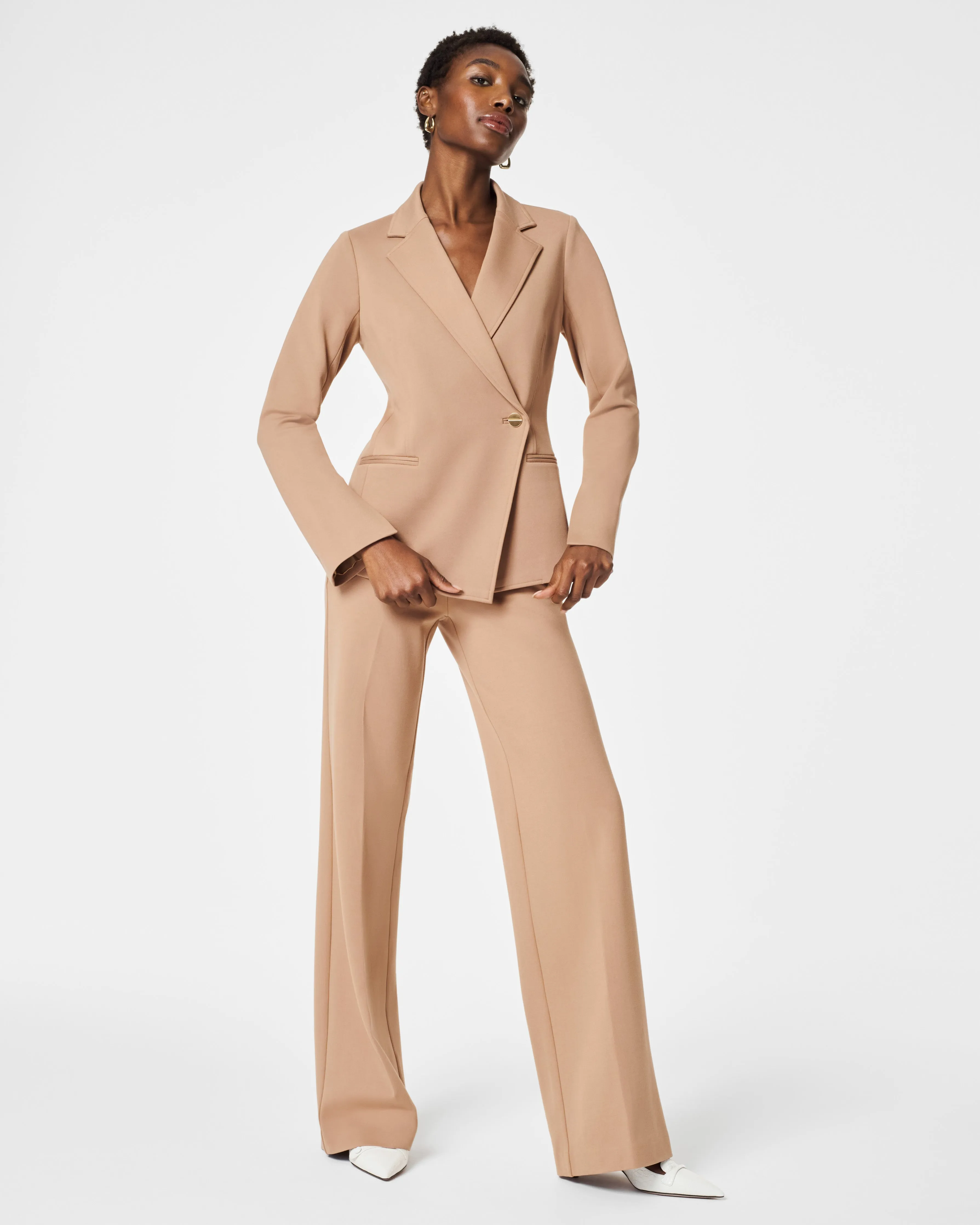 SPANX® Ponte Asymmetrical Blazer