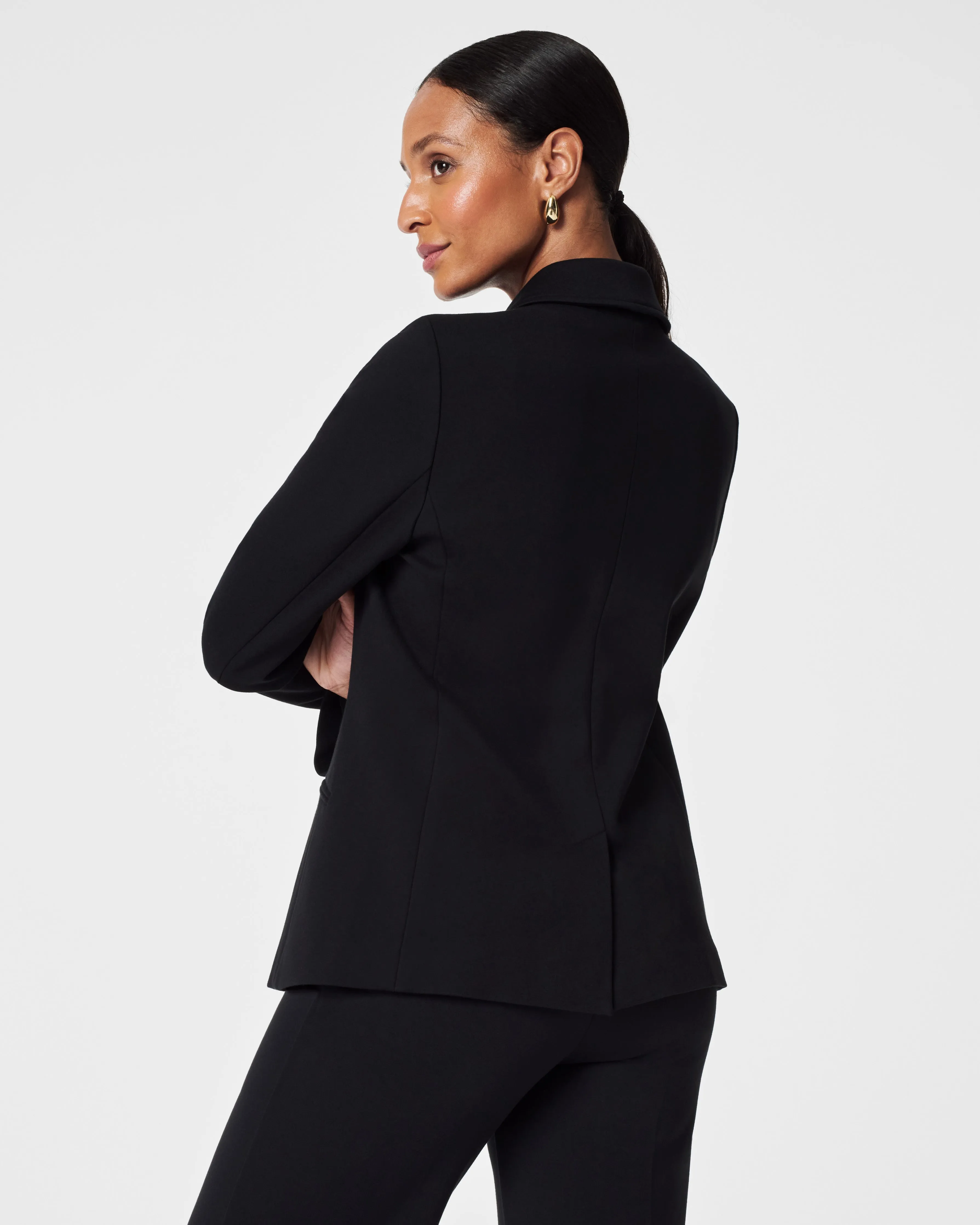 SPANX® Ponte Asymmetrical Blazer