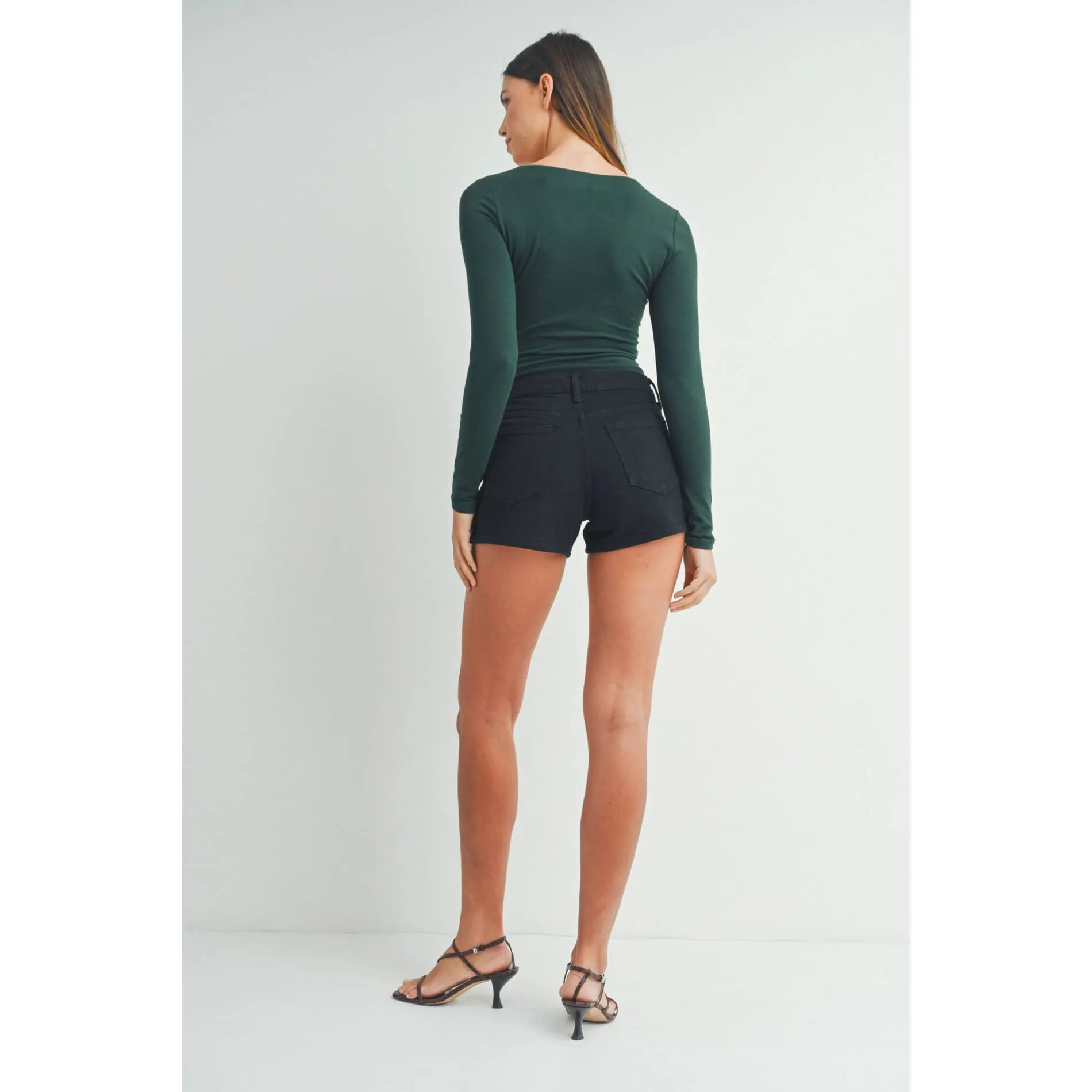 The Jade Denim Shorts