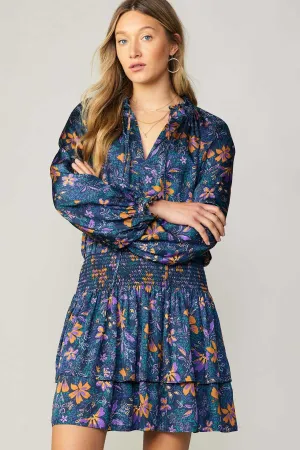 Tiered Dress with Ruffle Skirt