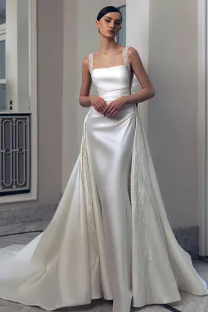 Viviana Pearl Graceful Beaded Wedding Dress