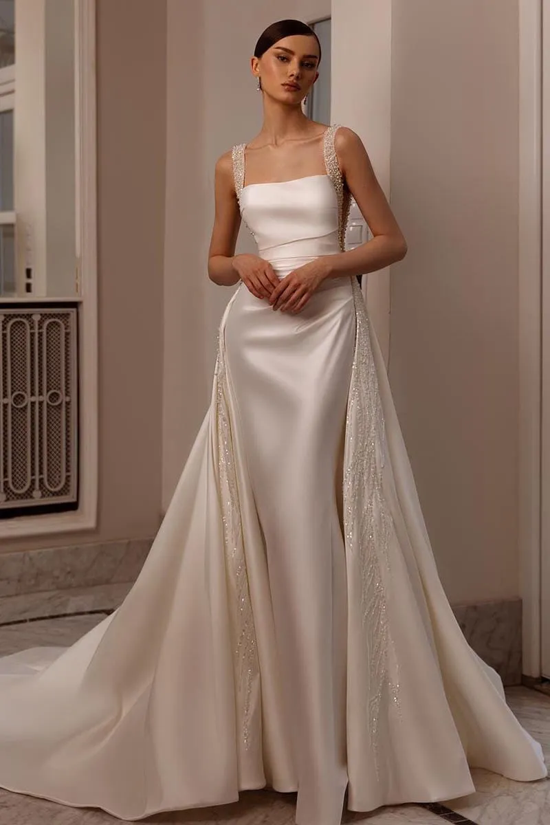 Viviana Pearl Graceful Beaded Wedding Dress