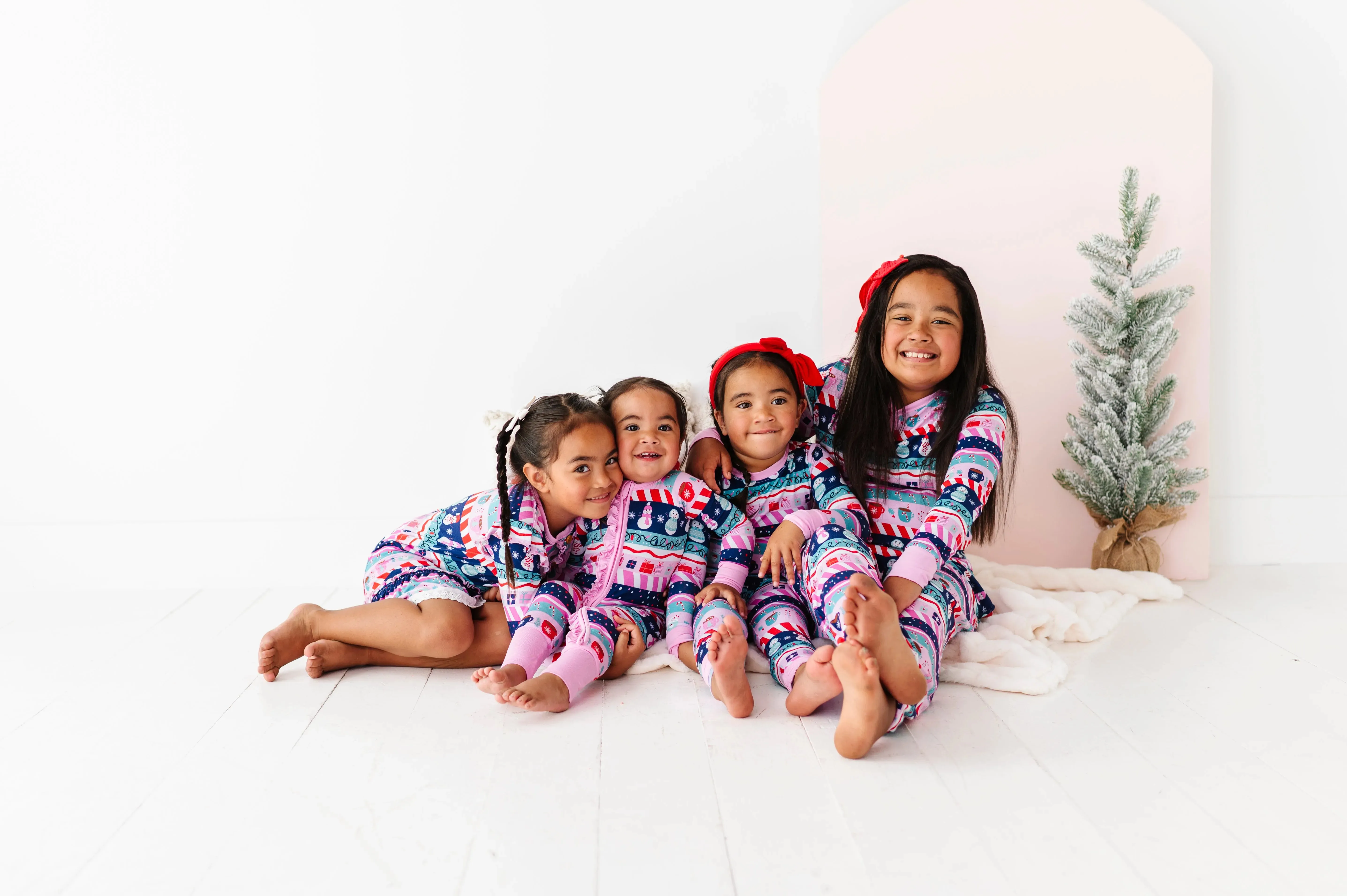 Whimsical Winters Ruffle Convertible Footie