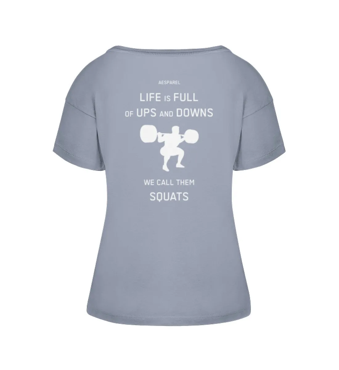 WOMEN'S RELAXED T-SHIRT"UPS & DOWNS"