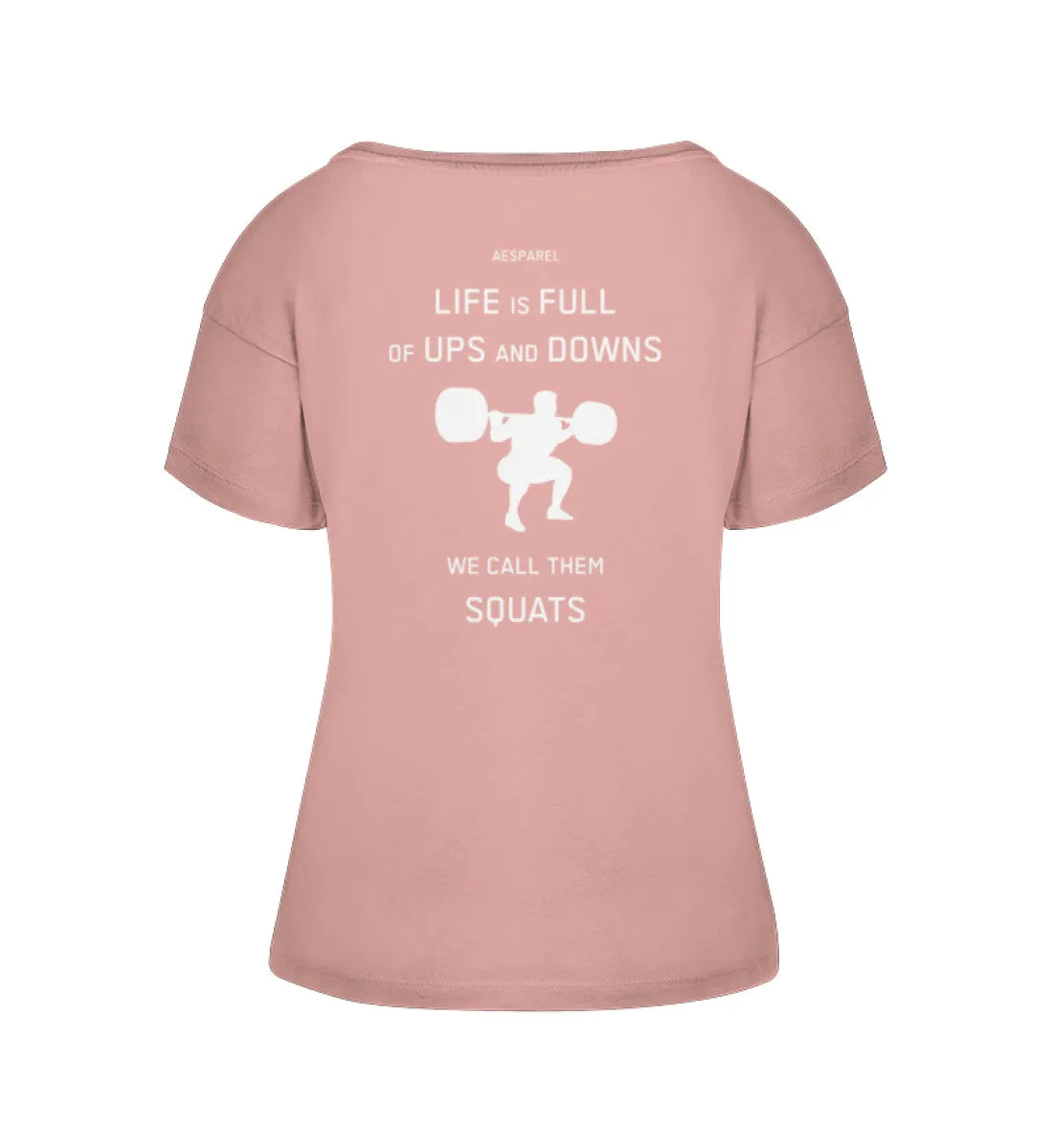 WOMEN'S RELAXED T-SHIRT"UPS & DOWNS"