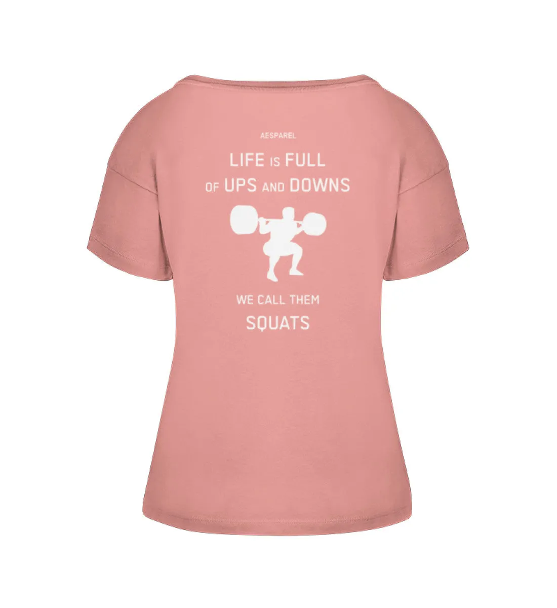 WOMEN'S RELAXED T-SHIRT"UPS & DOWNS"