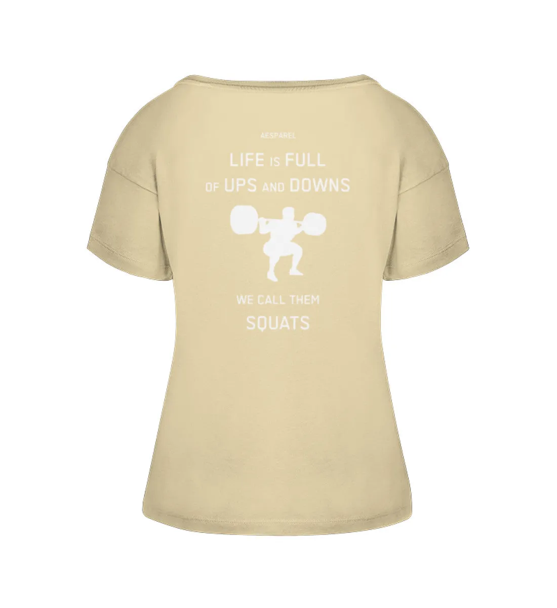 WOMEN'S RELAXED T-SHIRT"UPS & DOWNS"