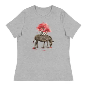 Zebra Women's Relaxed T-Shirt